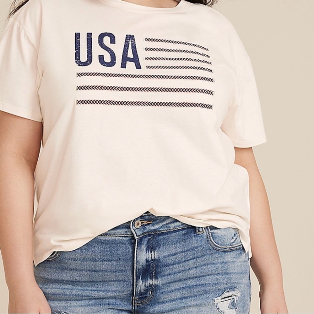 Maurices Americana USA Relaxed Fit Graphic Tee